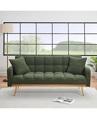 Streamdale Furniture 69" Sofa Bed - Adjustable Teddy Sofa