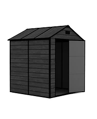 Streamdale Furniture Streamdale 6x6 Resin Storage Shed - Waterproof, Uv Proof