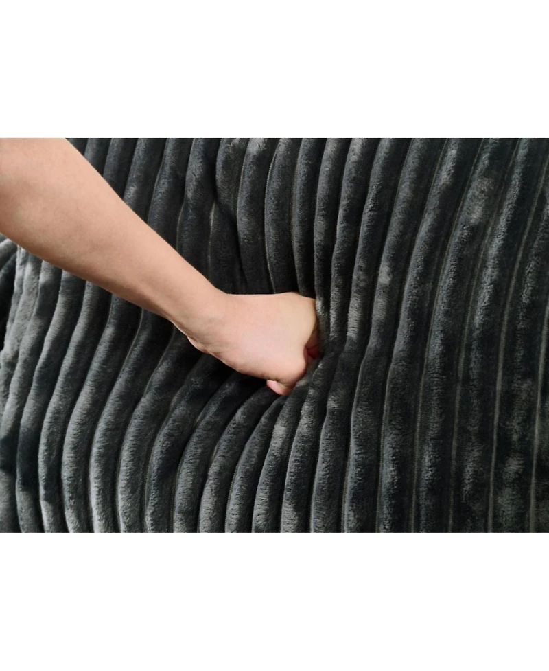 Streamdale Furniture 120" U-Shaped Sofa w/ Console Table, Usb Ports & Pillows