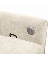 Streamdale Furniture 2-in-1 Sofa Bed with Reversible Recliner