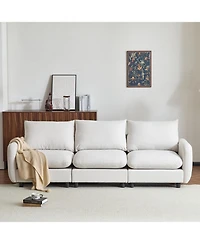 Streamdale Furniture 99 in. 3-Piece Modular Free Combination Sectional Sofa Couch