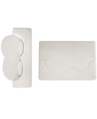 Streamdale Furniture Convertible Teddy Fabric Foam Sleeper Sofa Bed with 2 Pillows