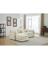 Streamdale Modular Sectional Sofa with Ottoman