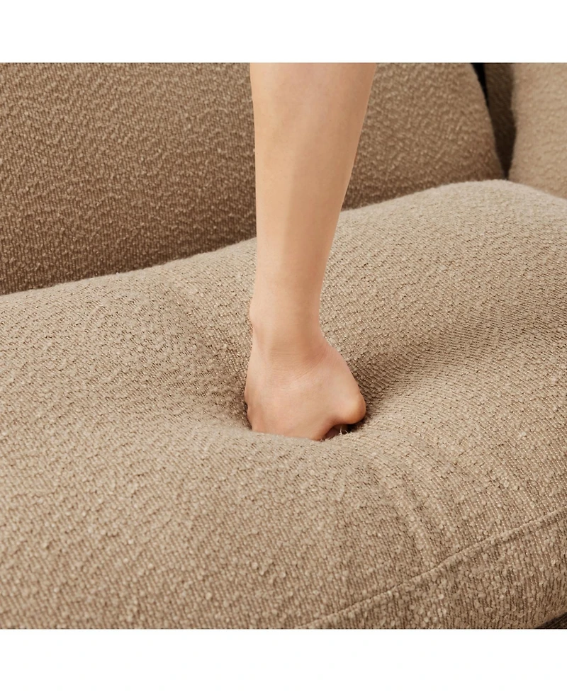 Streamdale Furniture Streamdale Lucas Ottoman Polyester