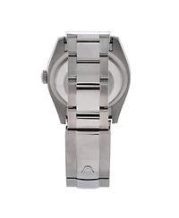 Pre-Owned Rolex Oyster Perpetual Datejust Automatic Watch in Stainless Steel and White Gold with Diamond Markers 36mm