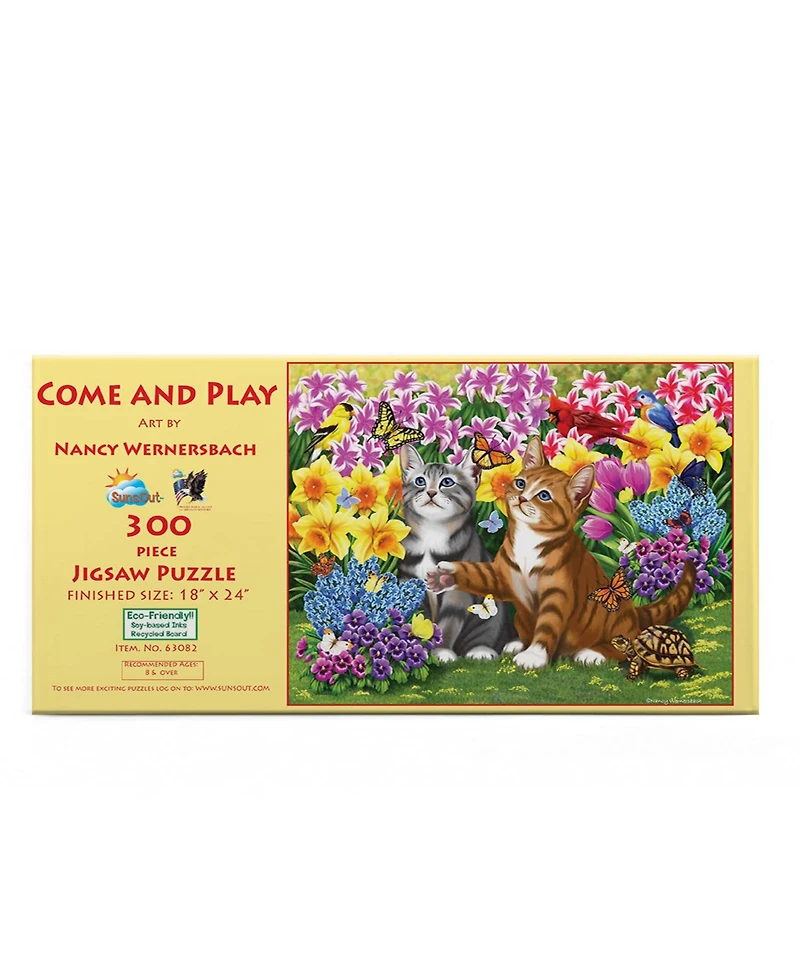 SunsOut Come and Play 300-piece Jigsaw Puzzle for Adults