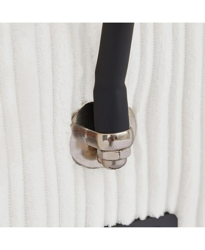 Streamdale Furniture Modern Sofa Couch with Ottoman Usb Cup Holders