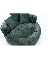 Streamdale Furniture + 1 Pc. + Chenille + Indoor/Outdoor + Bean Bag Chair