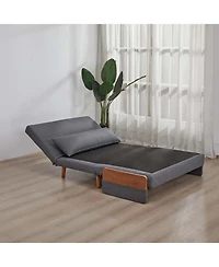 Streamdale Furniture Streamdale Extra Wide 3-in-1 Loveseat Sofa Bed - Adjustable Back, Space-Saving Sleeper