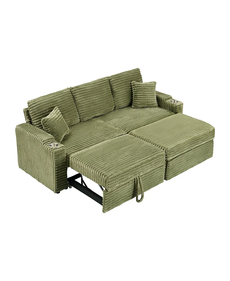 Streamdale Furniture 30-inch Green Foot Rest- Comfort, Support, and Temporary Throne