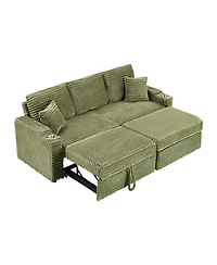 Streamdale Furniture 30-inch Green Foot Rest- Comfort, Support, and Temporary Throne