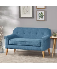 Streamdale Furniture Tufted Two-Seater Loveseat- Mid-Century Modern Elegance