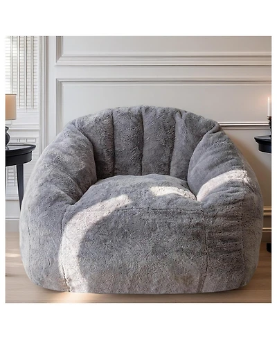 Streamdale Furniture Armrest Bean Bag Chair - High-Density Foam