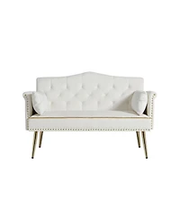 Streamdale Furniture Velvet Loveseat Sofa