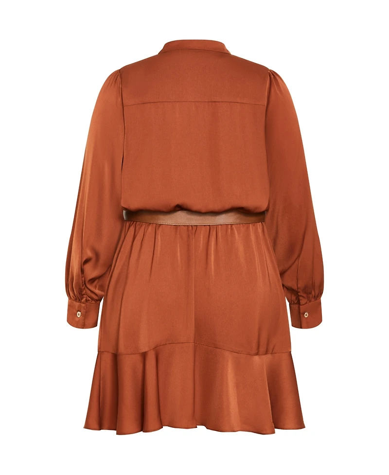 City Chic Women's Plus Oki Dress