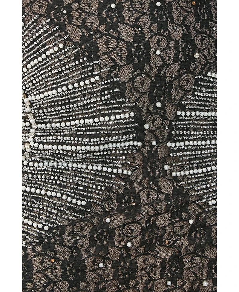 Nasty Gal Women's Embellished Sequin Mini Skirt