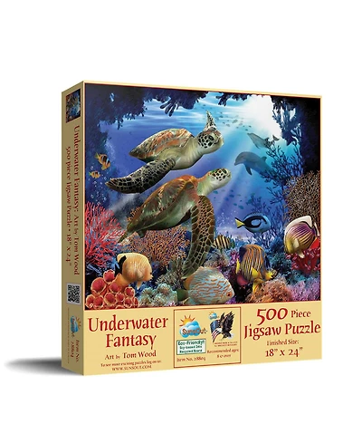 SunsOut Underwater Fantasy 500 piece Jigsaw Puzzle for Adults