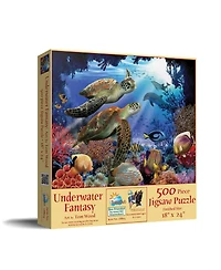 SunsOut Underwater Fantasy 500 piece Jigsaw Puzzle for Adults