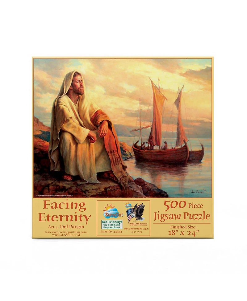 SunsOut Facing Eternity 500 piece Jigsaw Puzzle for Adults Easter