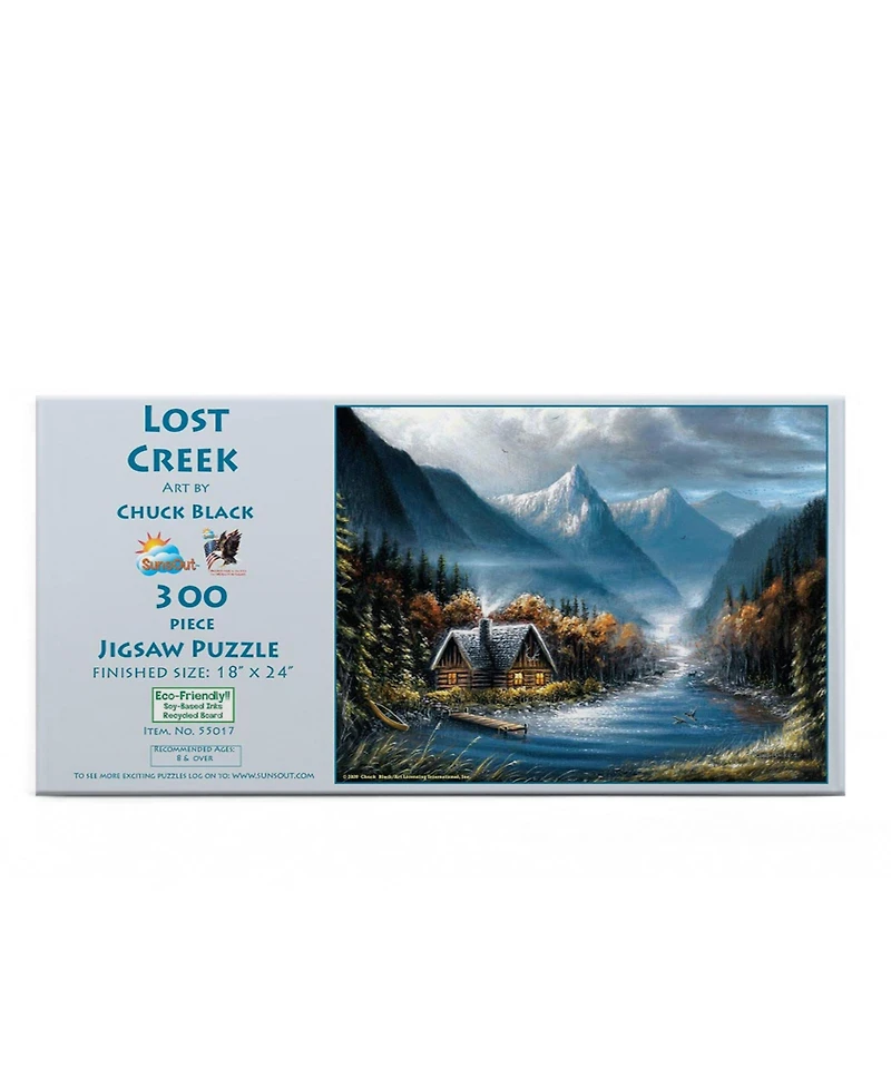 SunsOut Lost Creek 300 piece Jigsaw Puzzle for Adults
