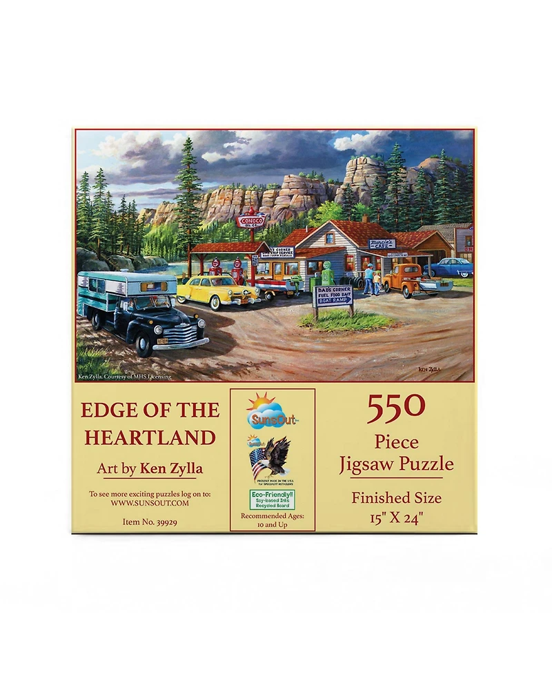 SunsOut Edge of the Heartland 550 piece Jigsaw Puzzle for Adults