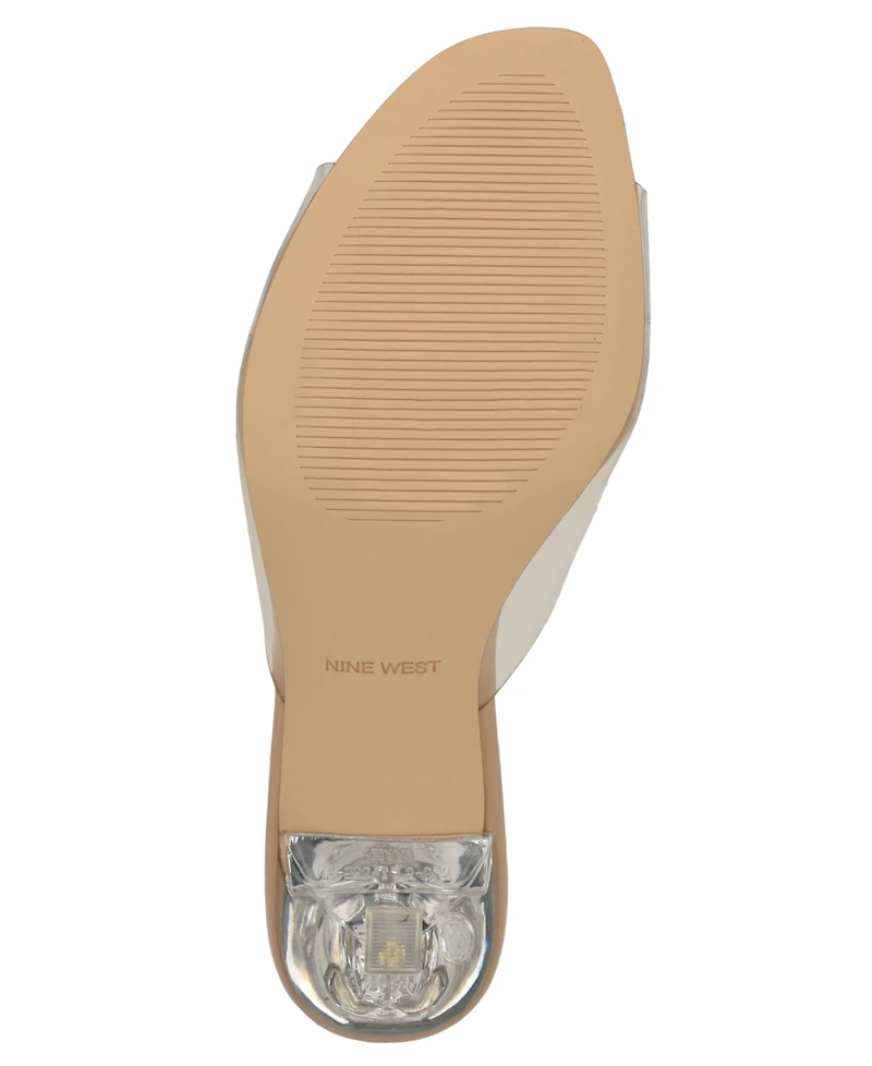 Nine West Women's Kisco Slip-On Stiletto Dress Sandals