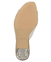 Nine West Women's Kisco Slip-On Stiletto Dress Sandals