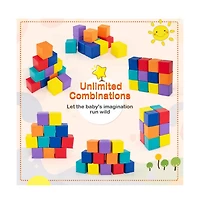 Hongge 12 Piece Soft Foam Building Blocks Set
