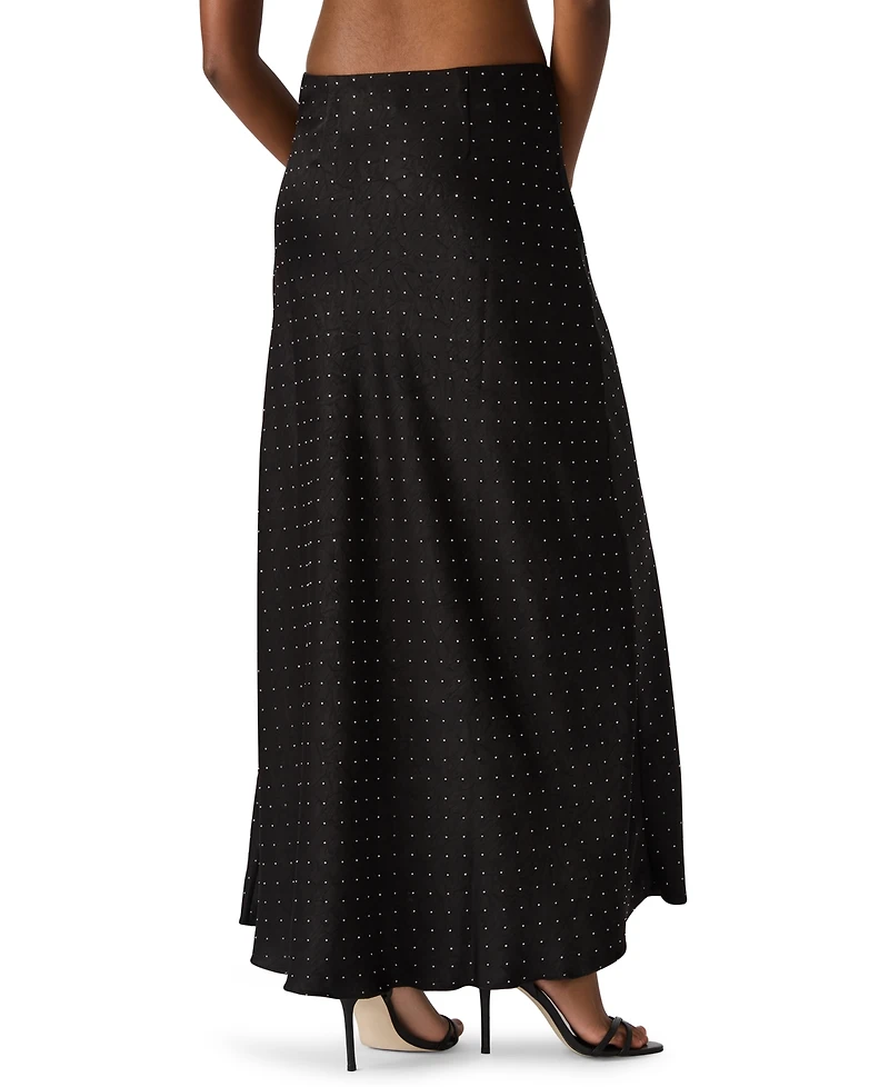 Steve Madden Women's Jeanie A-Line Maxi Skirt