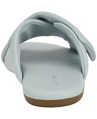 Calvin Klein Women's Renley Criss-Cross Slip-On Flat Sandals