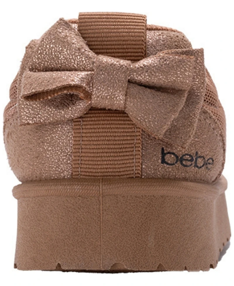 Bebe Toddler Girls' Hybrid Lace-Up Sneakers