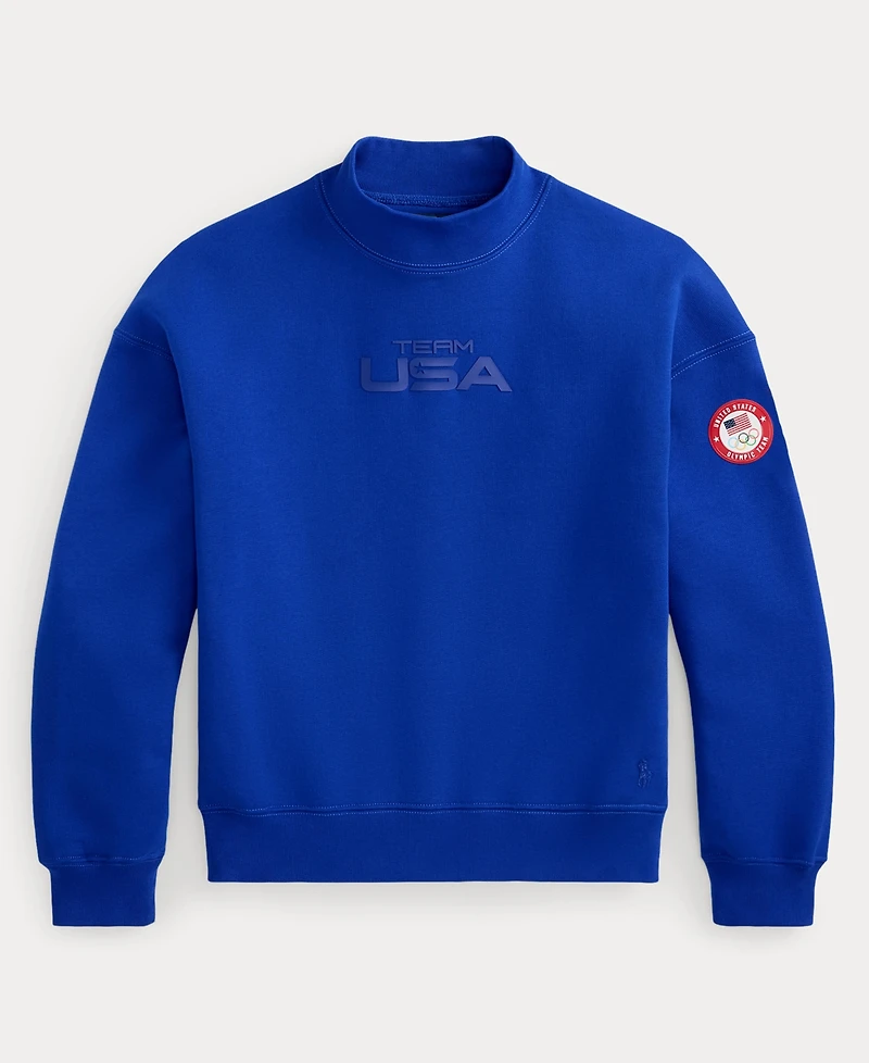 Polo Ralph Lauren Women's Mock Neck Pull-On Sweatshirt