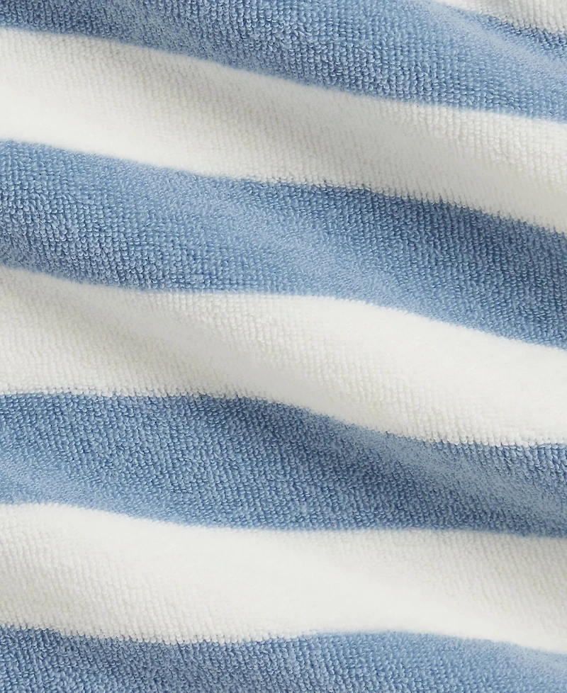 Polo Ralph Lauren Baby Boys' Striped Terry Hooded Cover-Up