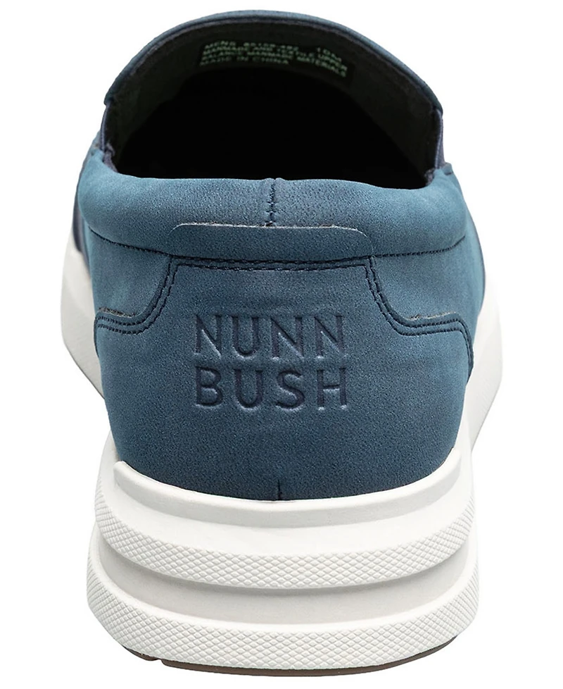 Nunn Bush Men's Kore City Rally Mesh Moc-Toe Slip-On Shoes