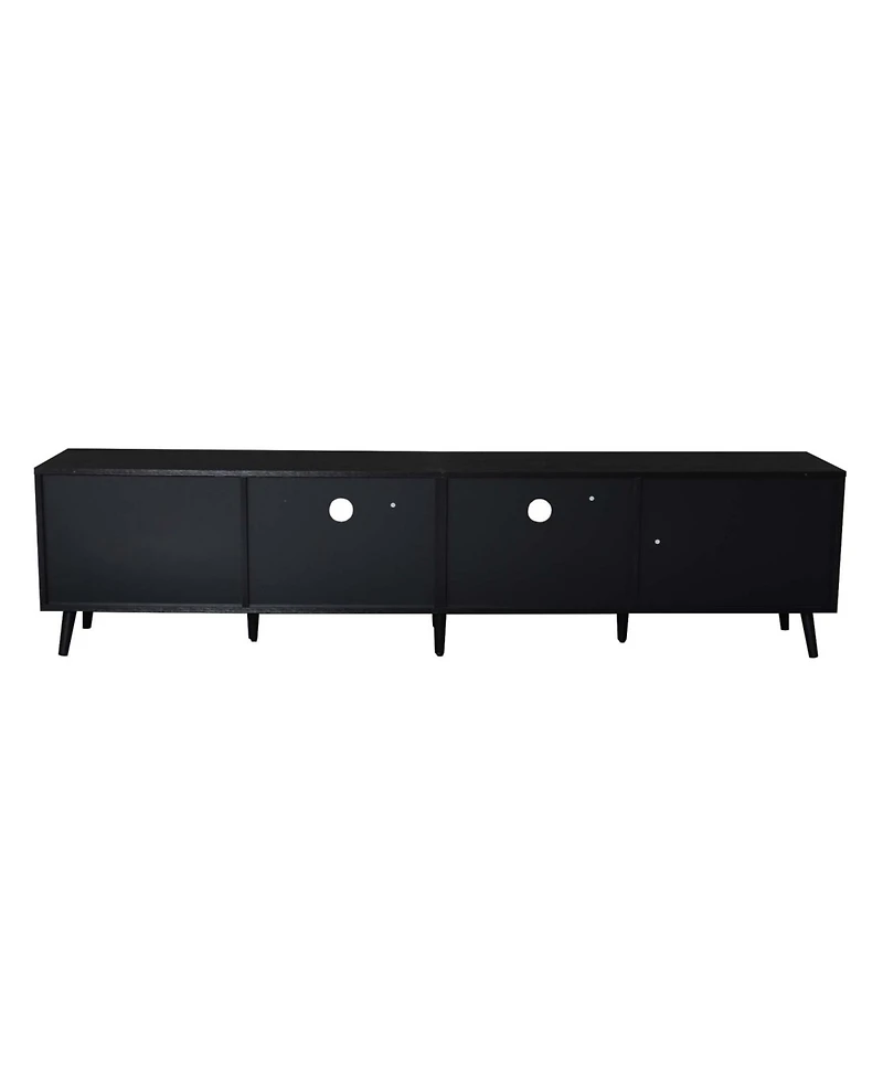 Streamdale Furniture Rattan Tv Stand for TVs