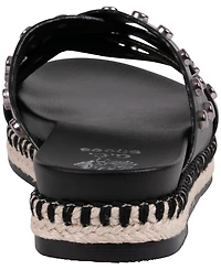 Gc Shoes Women's Stud Detail Slip-On Sandals