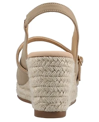 Journee Collection Women's Asmyna Wedge Sandals