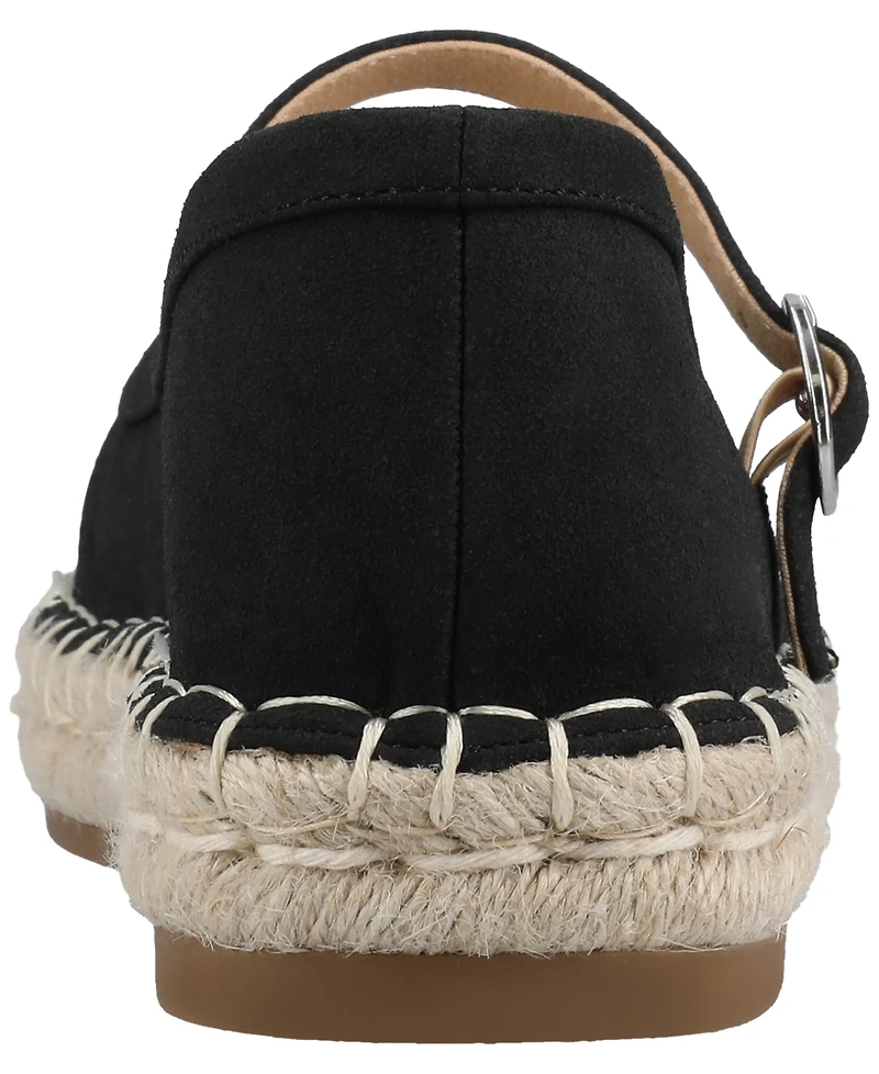 Journee Collection Women's Kenzie Round Toe Espadrille Flats