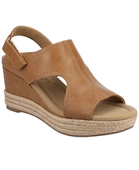 Journee Collection Women's Rayleigh Espadrille Wedge Sandals
