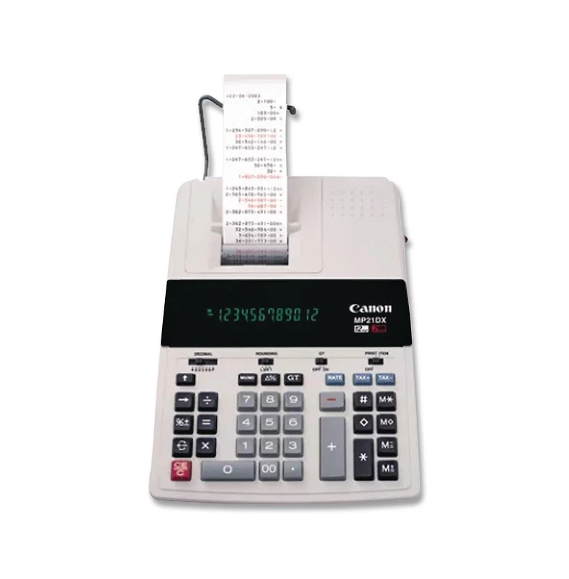 Canon 2292B001 12-Digit 3.5 Lines/Sec Ribbon Printing Calculator