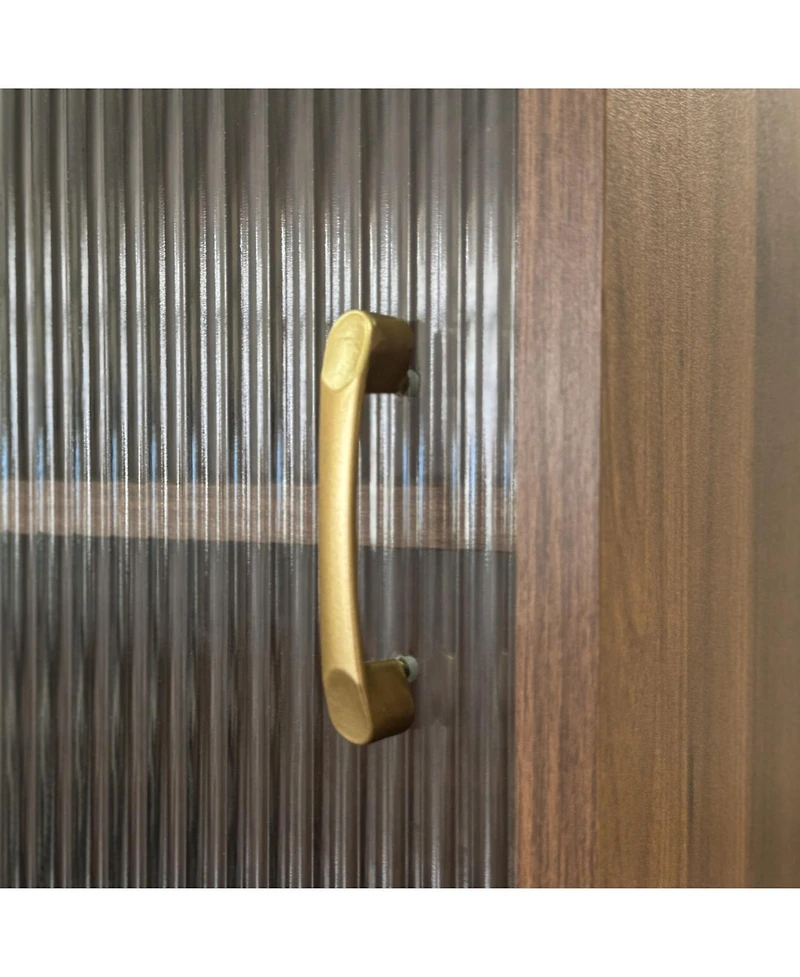 Streamdale Furniture Folding Desk with Storage for Small Spaces