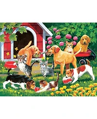 SunsOut Who's Winning 300 piece Jigsaw Puzzle for Adults