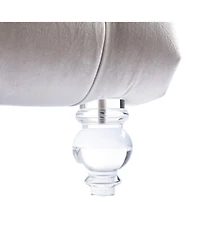 Streamdale Leisure Concubine Sofa With Acrylic Feet