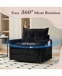 Streamdale Furniture Swivel Barrel Accent Chair