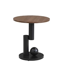 Streamdale Furniture Nesting Coffee Table Set of 2 Black