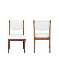 Streamdale Furniture Set of 2 Upholstered Dining Chairs