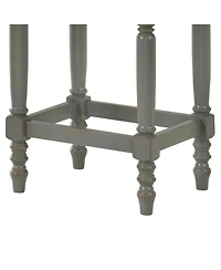 Streamdale Furniture Rustic Gray Counter Stools (Set of 2) - 26 Inch