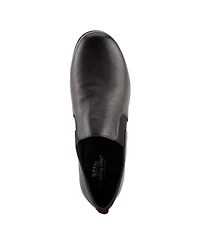 Spring Step Arete Women's Leather Wedge Slip-On Shoe With Supportive Outsole