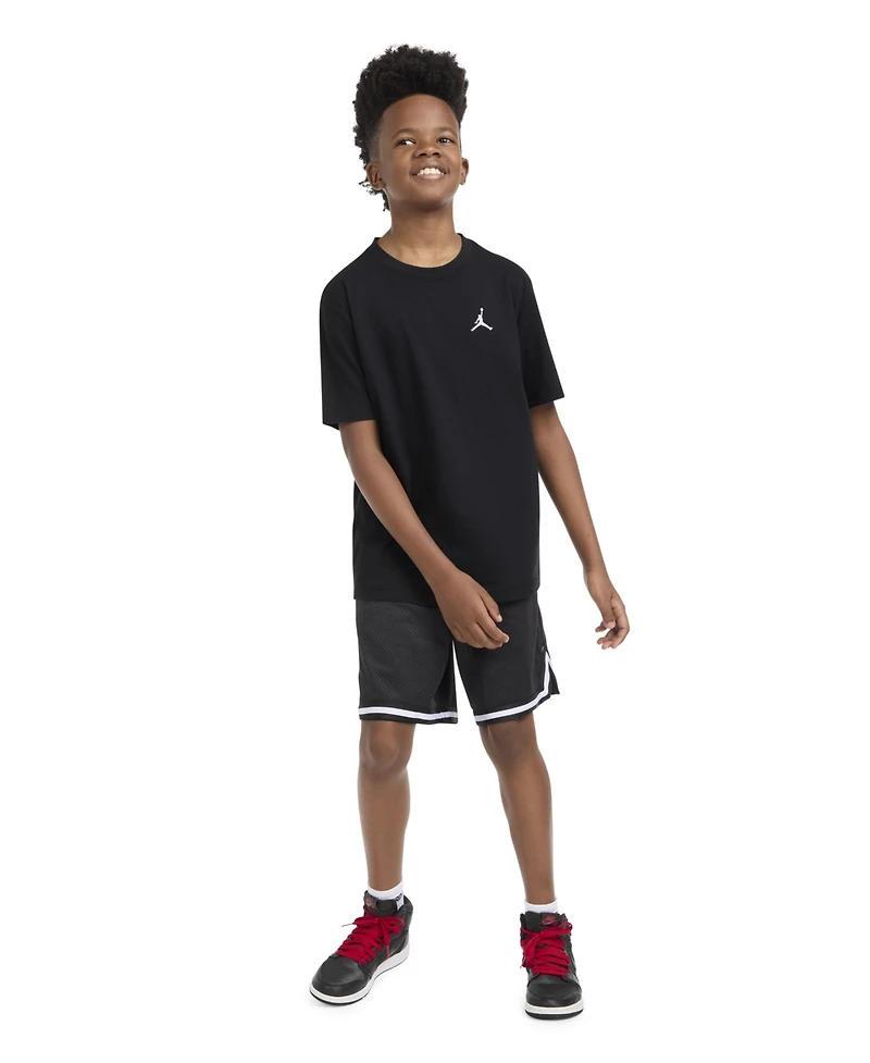 Jordan Big Boys Jumpman Air Embroidery T-Shirt