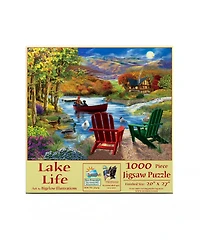 SunsOut Lake Life 1000 piece Jigsaw Puzzle for Adults